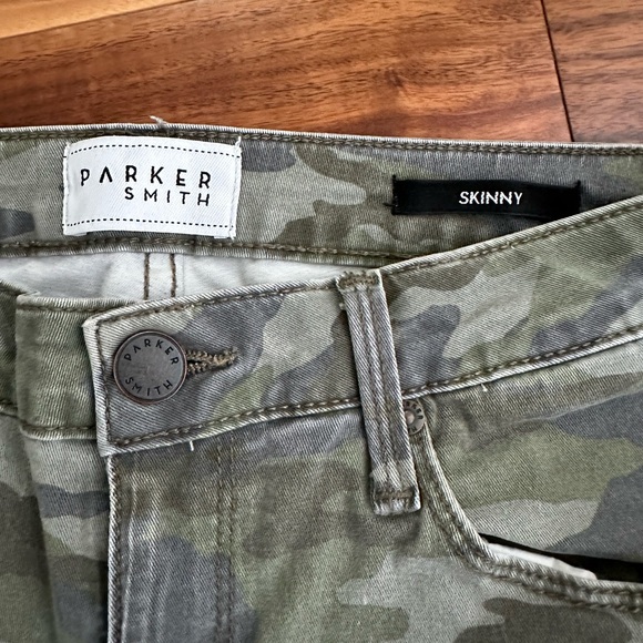 PARKER SMITH AVA CAMO SKINNY JEANS SIZE 2/26 - Picture 8 of 13